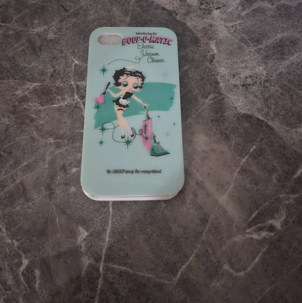 Betty Boop iPhone 8 Case Teal Vintage Retro Character Cover